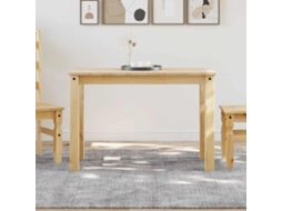 Vidaxl Mesa De Jantar Panama 112x60x75 Cm Madeira De Pinho Maciça