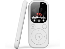 Leitor De Mp3 Bluetooth Reprodutor Música Sem Perdas Com Tela Sensível Ao Toque 2 Polegadas, Alto Falante Integrado