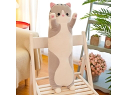 Travesseiro De Pelúcia Longo E Macio Para Gatos, Brinquedo De Pelúcia Para Descanso De Escritório, Travesseiro Para Dormir, Decoração De Casa, Boneca