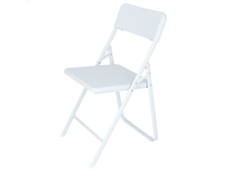 MUEBLEAR Cadeira Delta Dobrável Branca 42 5X81X50