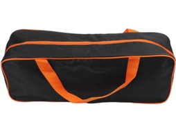 Bolsa de ferramentas portátil resistente com estojo para acessórios de aspirador de pó, Preta, tamanho médio, Caixa De