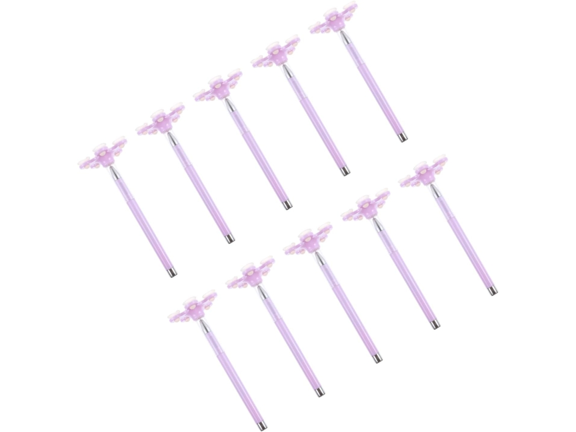 Conjunto De 10 Canetas Gel Criativas Imikeya Com Suporte Para Celular,