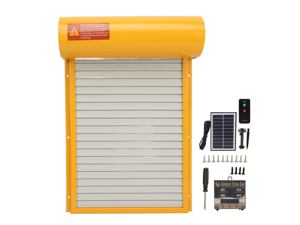 Porta Automática Solar para Galinheiro LAXISCREED