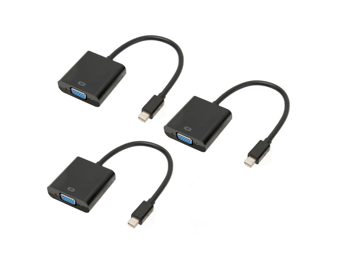 Adaptador Mini Dp para Vga LAXISCREED 1900x1200 60hz