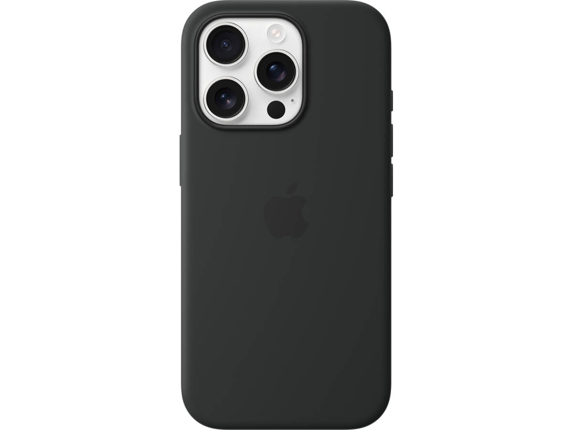 Capa APPLE Silicone Case com MagSafe para iPhone 16 Pro (Preto)