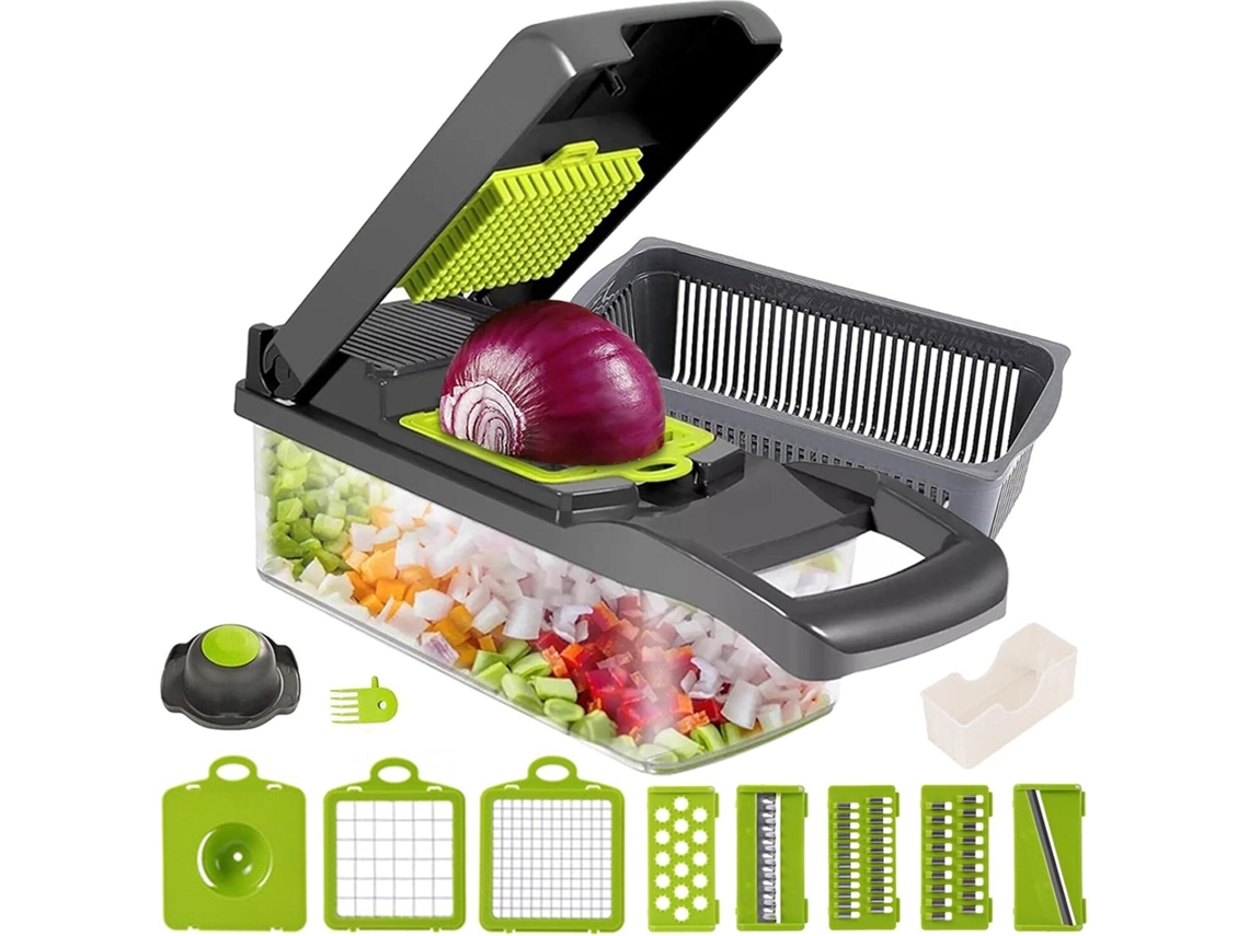 Mandolina de cozinha multifuncional 13 em 1 Slowmoose
