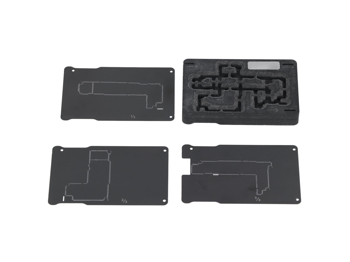 Aetheria 4 em 1 plataforma de reballing de moldagem média para iPhone 12/12 Pro/12 Pro Max/12 Mini