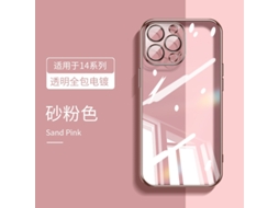 Capa Protetora Para Iphone 17 Air Com Revestimento Eletroplástico Anti-queda E Lente.