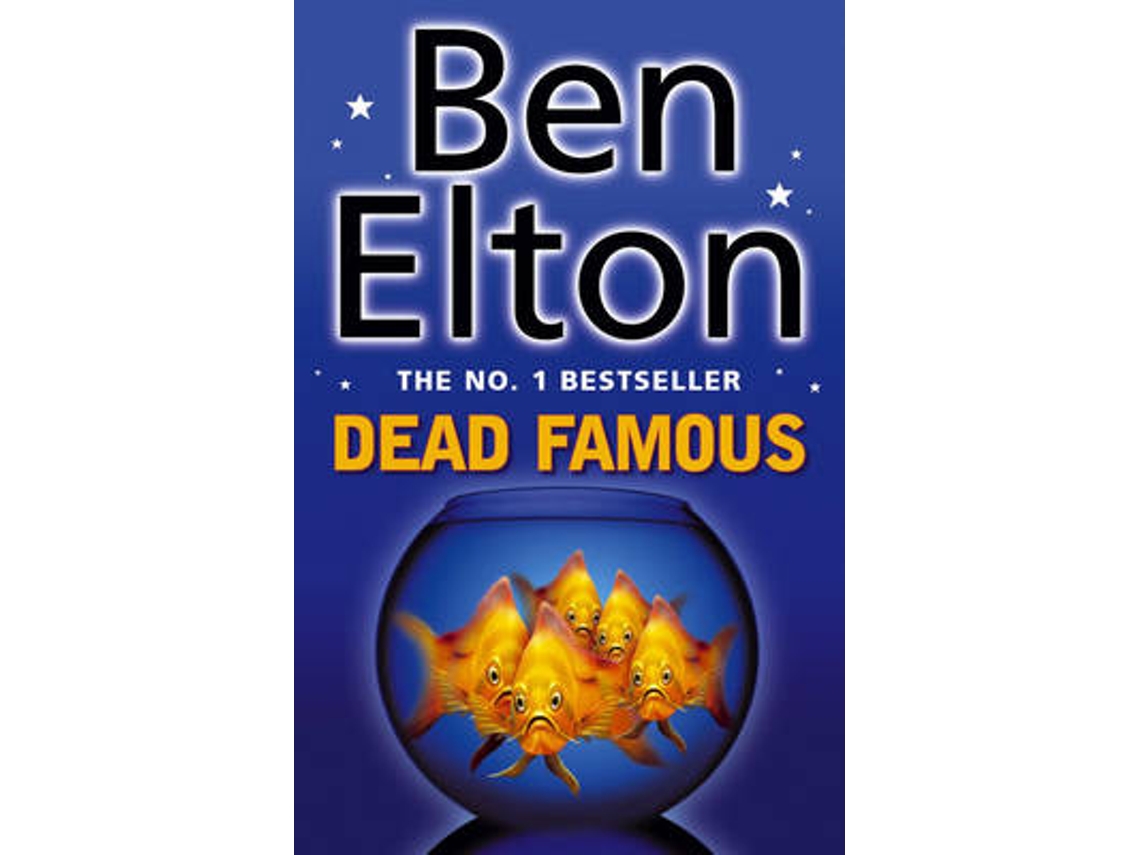 Livro Dead Famous de Ben Elton (Inglês)