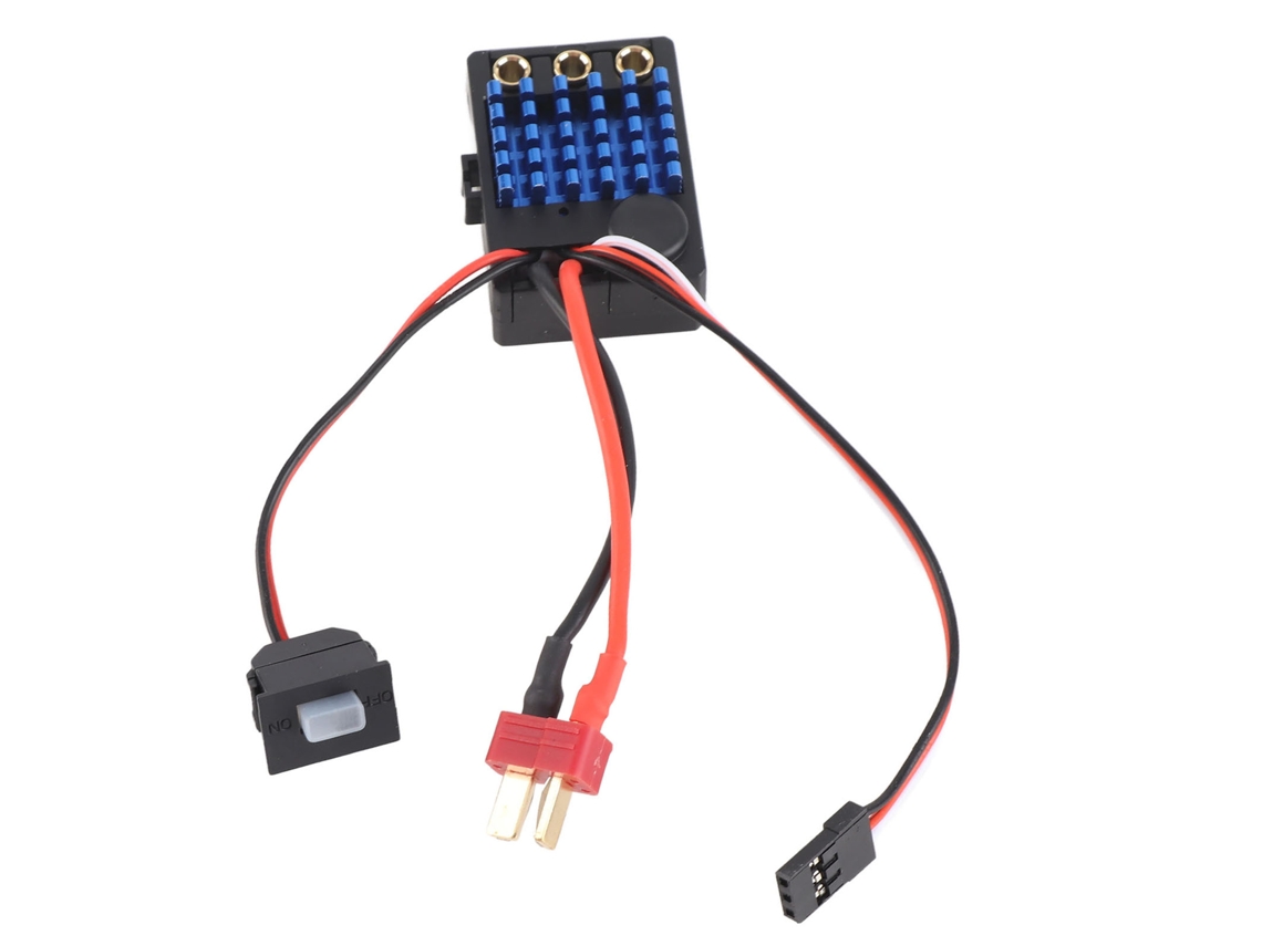 Esc Brushless 35a Sem Sensor Para Carros Rc 1:18 1:16 Controle Remoto Cabo Curto Motor Esc