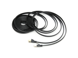 Cabo De Rede Cat7 De 10gbps Com Dupla Blindagem 1m