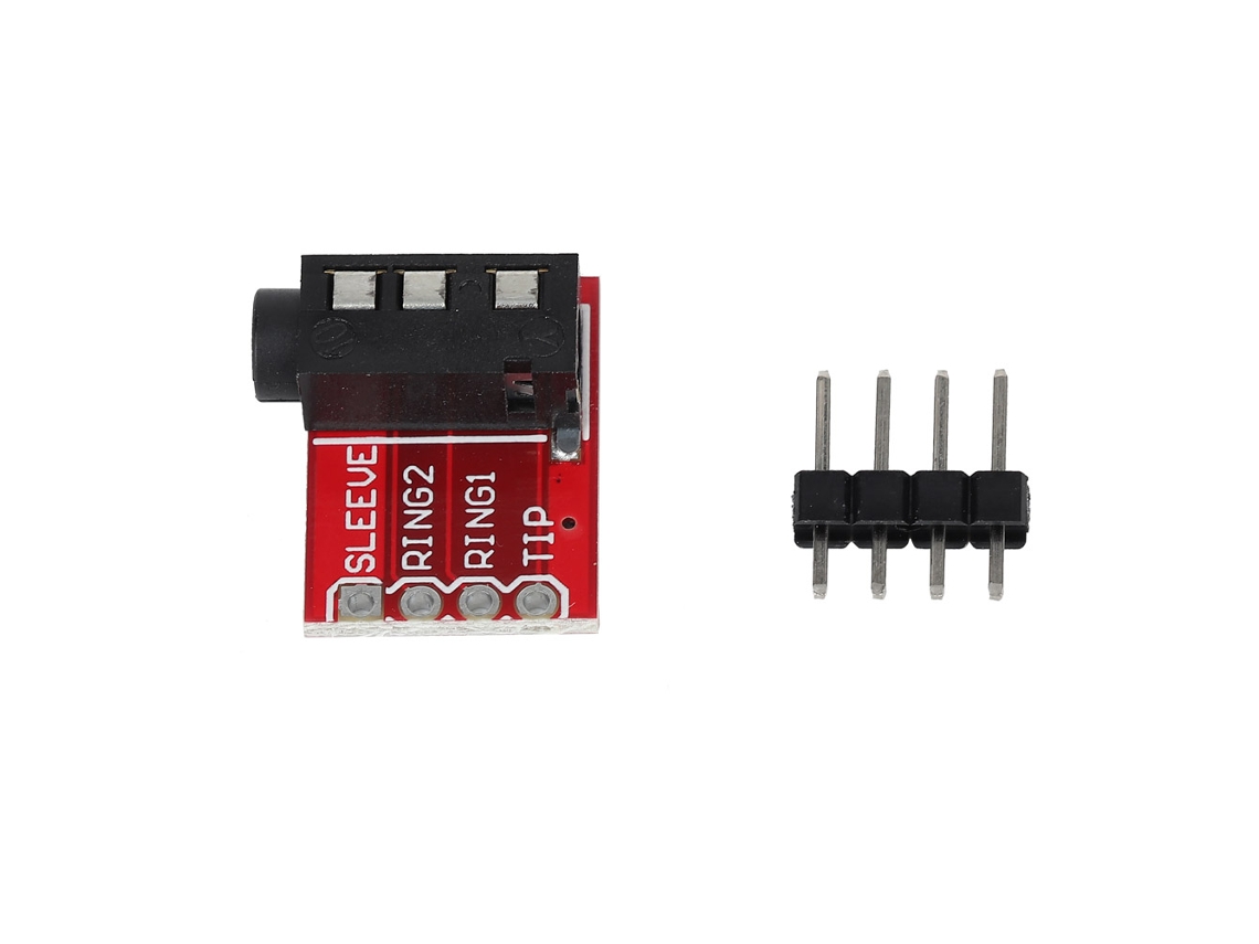 5pcs Módulo Conector Trrs 3.5mm Áudio Jack Microfone | S/MARCA