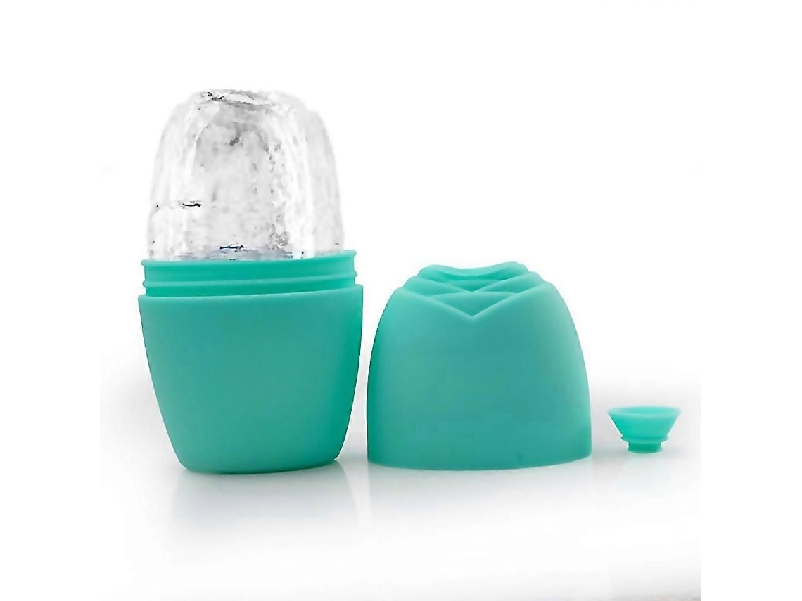 Mini Rolo de Gelo para Cuidados Faciais, Molde Silicone Massageador Facial Contorno. GOKOCO