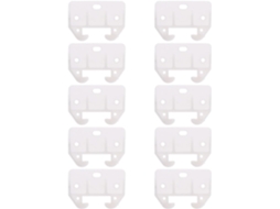 Anneome Kit Com 10 Corrediças De Plástico Para Gavetas, Com Trilhos Estáveis E Fácil Instalação