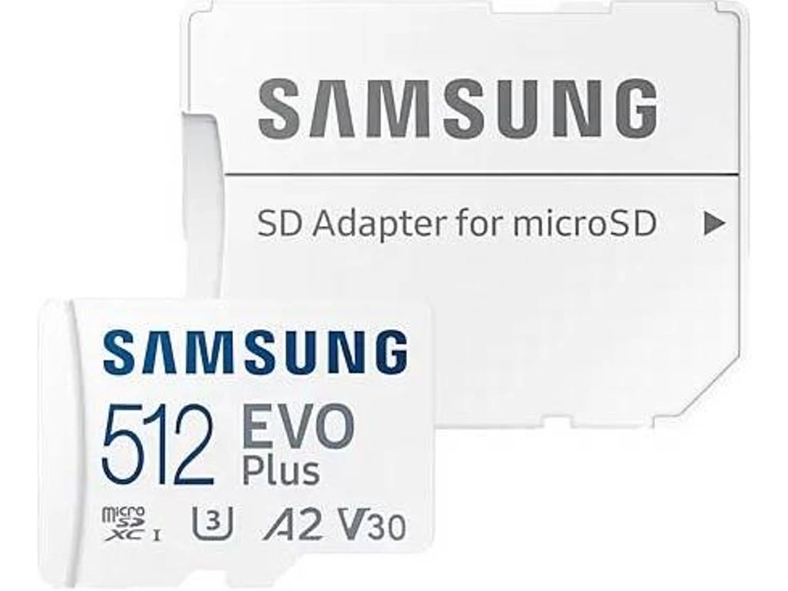 Cartão Memória Samsung EVO Plus 2021 MicroSd 512GB