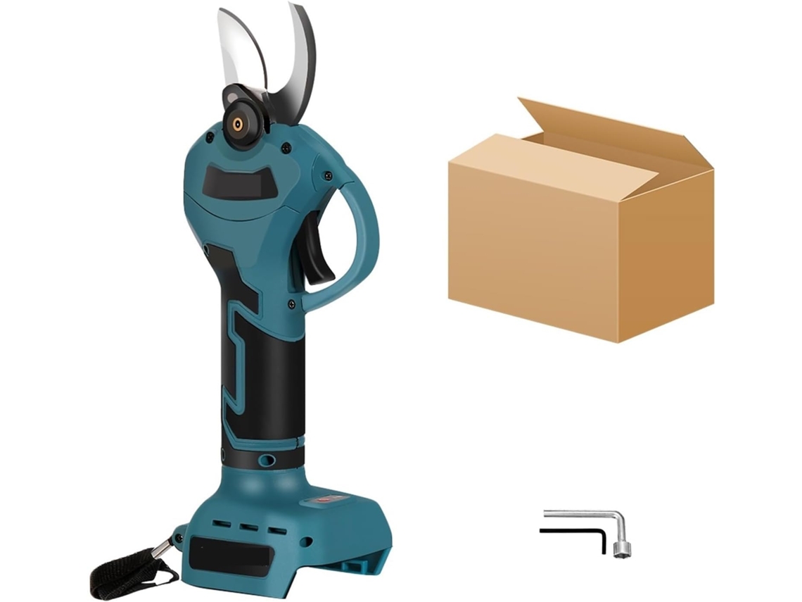 Sécateurs Électriques Cisaille Électrique Sans Fil 1300w, 30mm, Coupe de Branches D'arbres Jardin SFUSHOS