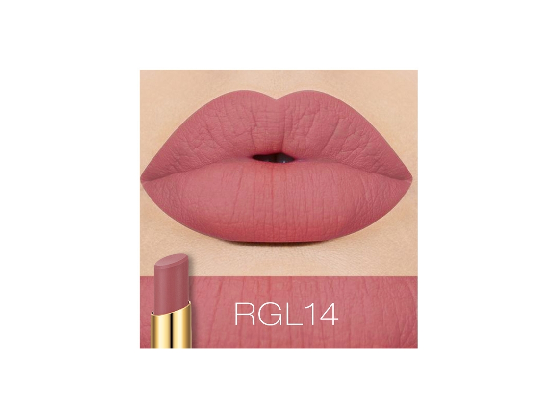 Pintalabios Matte Mist Em Tubo Retangular Hidratante De Longa Duração Rgl14