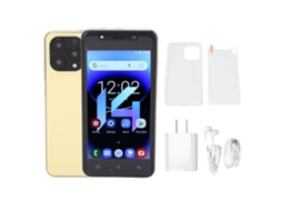 2026zentro-telefone Inteligente 5.0 Polegadas Tela Cheia 3g/4g Desbloqueado 32g Cartão Duplo Dourado Plug Us