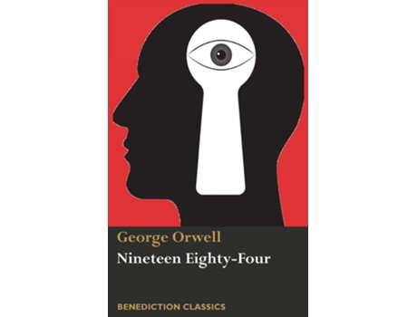 Livro Nineteen Eighty-Four de George Orwell e Illustrations By Bruce Waldman (Inglês - Capa Dura)