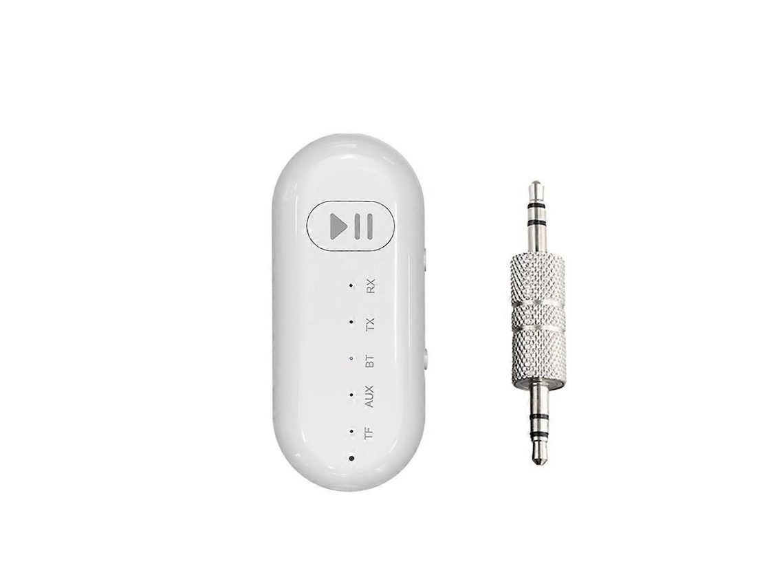 Adaptador Transmissor/receptor Bluetooth 5.1 Sem Fio Com Entrada Auxiliar De 3,5 Mm, Transmissor Estéreo Para Chamadas Em Modo Mãos-livres.