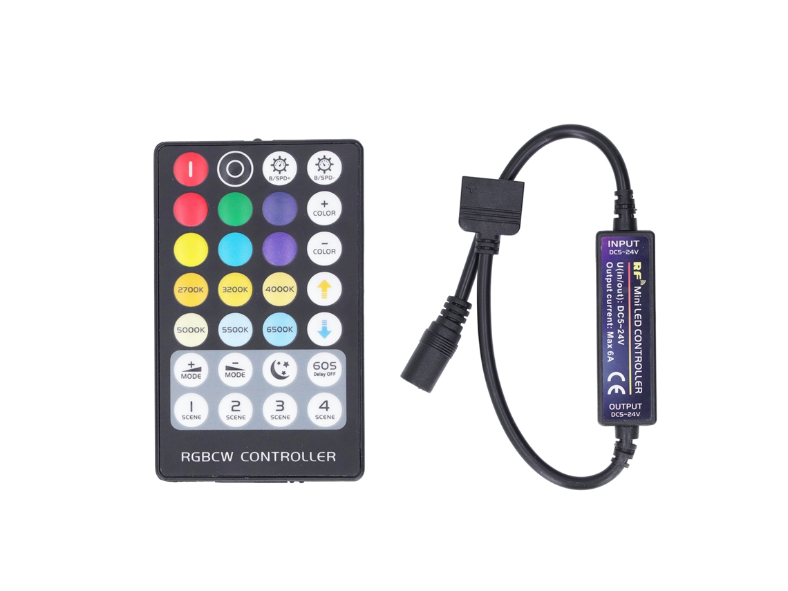 Controlador Led Sem Fio Com Toque Total