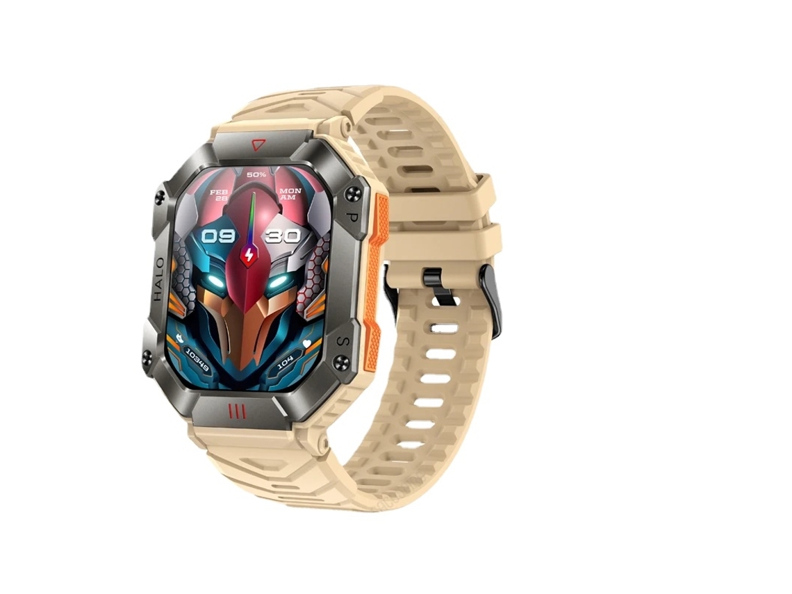 Relógio Inteligente Militar Relógios de Fitness Altitude Bússola Ar Ip68 À Prova Dip68 Água Monitor Saúde Bluetooth Chamada Smartwatch