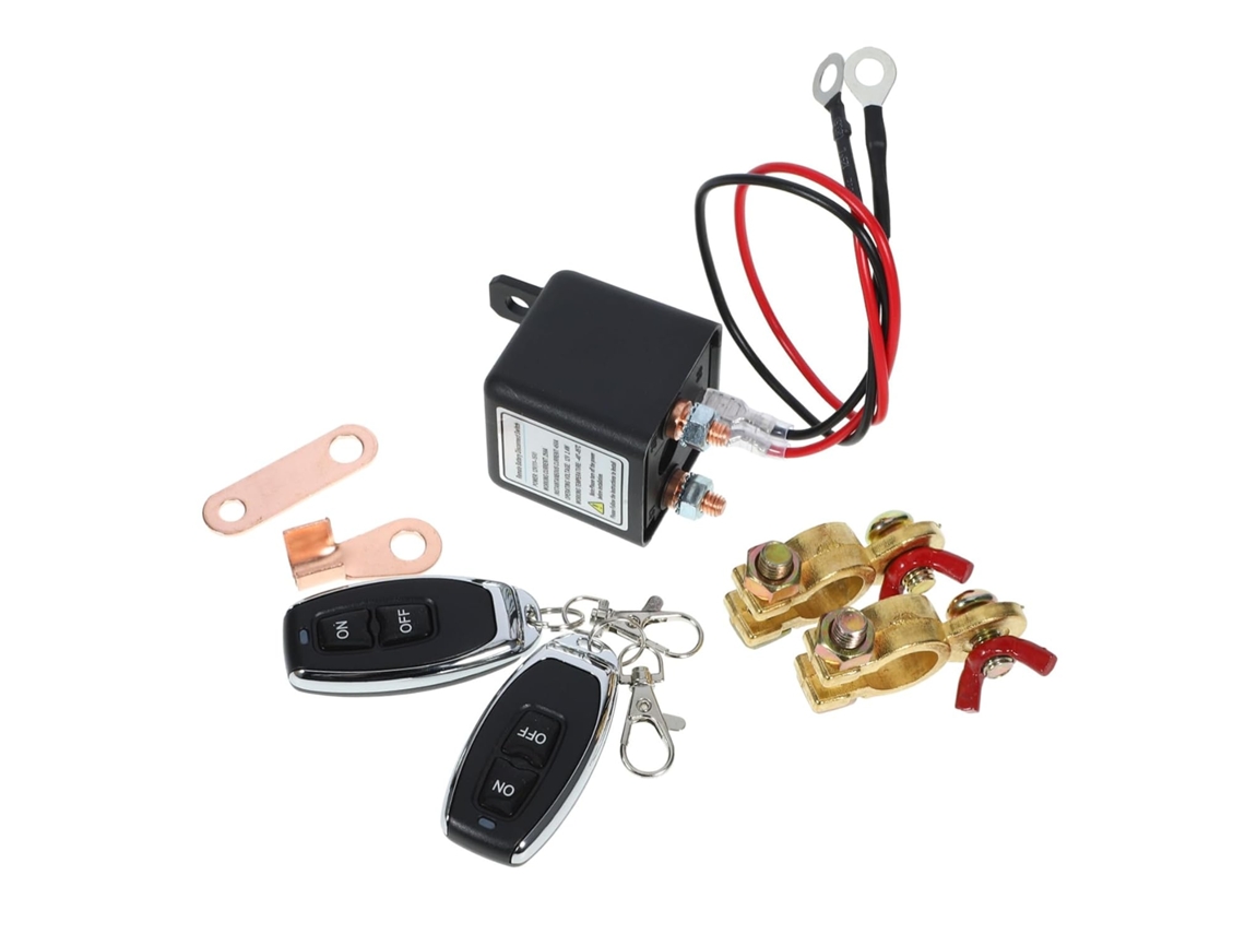 Interruptor De Corte De Bateria Com Isolador E Terminal De Desconexão Para Carros