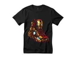 T-shirt Rockinstone Iron Man Sneakers : Embrace Superhero Style (m)