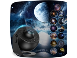 Projetor De Céu Estrelado Planetário Galáxia Com 13 Discos,rotação 360°,luz Noturna Para Quarto,presente Para Crianças E Adultos Btforus