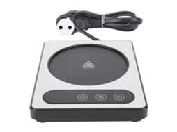 Base Aquecedora Laxiscreed Para Café E Leite, Controle Touch, Timer De 12h, Compatível Com Copos