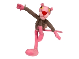 Lurelia Pantera Cor De Rosa De 45cm Em Peluche Colecionável, 55cm, Macio Para Coleção