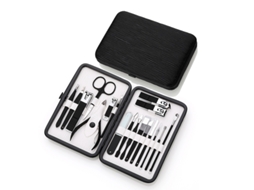 Conjunto De Manicure, Kit De Pedicure Com 18 Peças, Cortador De Unhas Para Cuidados Com As Unhas Aquaforge