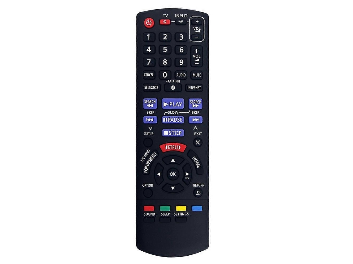N2qayb000968 Controle Remoto De Substituição Para Sistema De Som Home Theater Com Blu-ray Disc Da Panasonic Sc-btt465 Sc-btt405 Sc-btt105 Sc-btt433