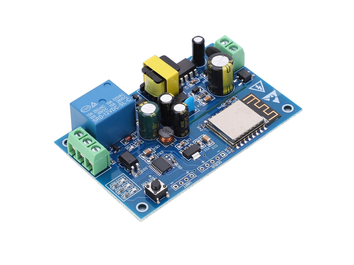 Módulo De Chave Relé Com Controle Remoto Via Rede Celular Para Casa Inteligente (ac85‑264v)