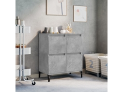 Aparador 60x35x70 cm Derivados de Madera Cemento Gris