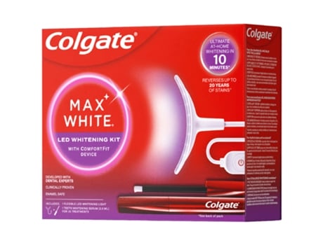 Kit Branqueador Max White Led COLGATE