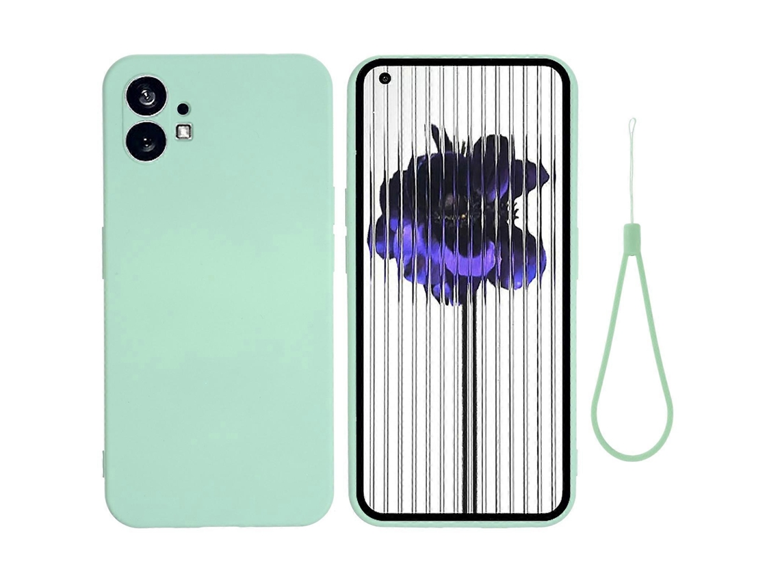 Capa De Silicone Líquido À Prova De Choque For Nothing Phone 1 Pure Color