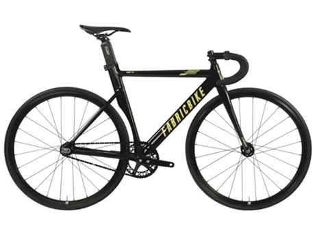 FABRICBIKE Aero Bicicleta Fixie 28 Glossy Black L-58Cm