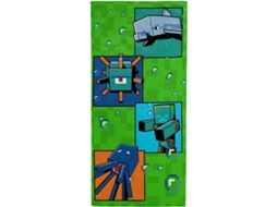 Toalha de Banho e Toalha de Praia Minecraft Ocean Depths 70×140 Cm BRILVIBERA
