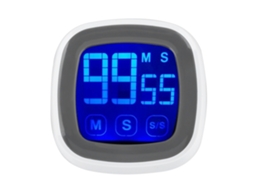 Timer De Cozinha Com Tela Sensível Ao Toque Digital, Display Led E Suporte Magnético