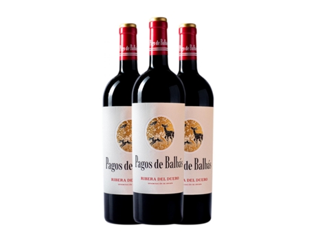 Vinho BALBÁS Tempranillo Ribera del Duero (0.75 L - 3 Unidades)