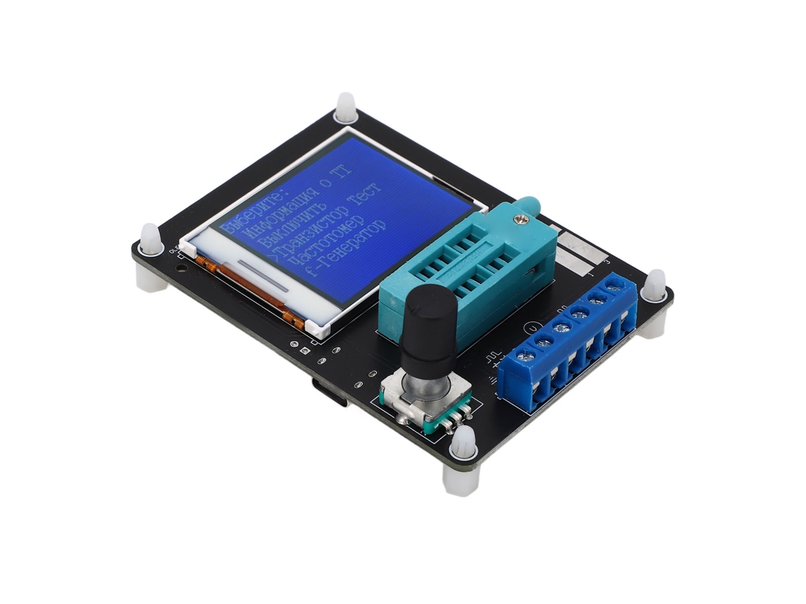 Tester de transistores DC 5v Gm328a com tela TFT de 1.77 polegadas | S/MARCA