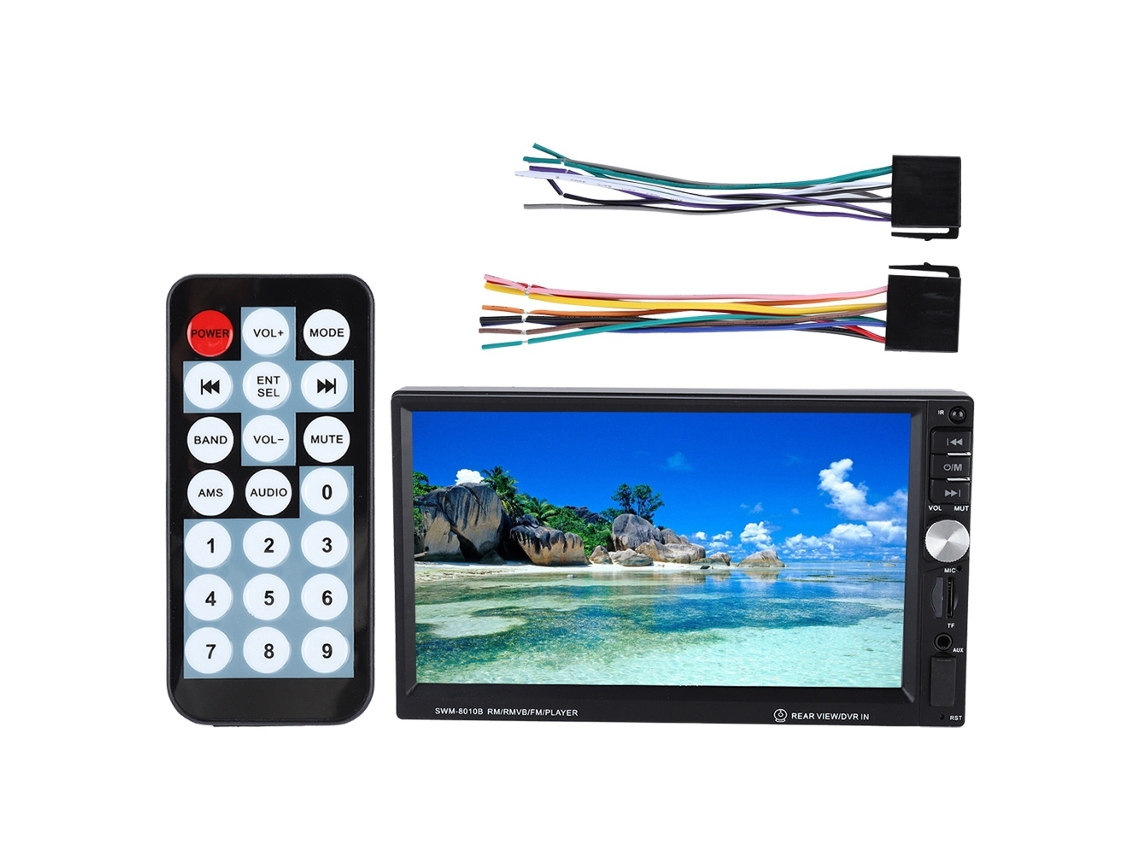 Yncm-player De Mp5 Bluetooth Para Carro Com Tela Hd De 7 Polegadas