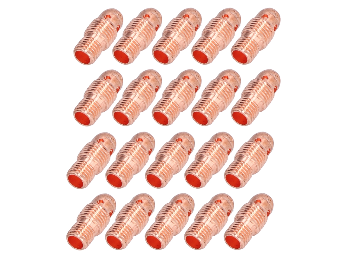 Kit De Collets Tig Copper Laxiscreed Compatível Com Soldadora Wp-9f Para Substituição Confiável