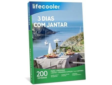 Pack LIFECOOLER 3 Dias com Jantar