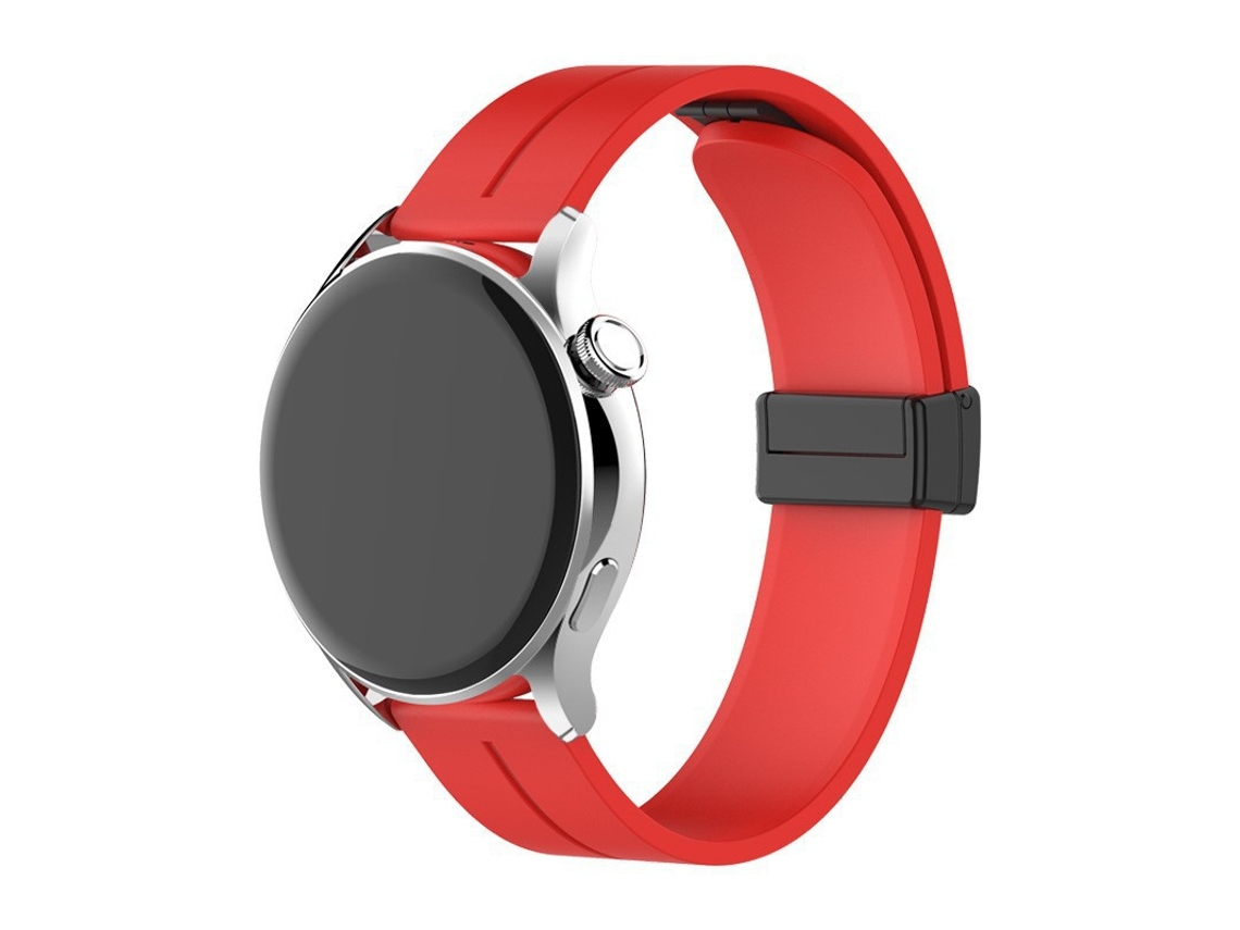 Bracelete Para Garmin Venu/sq/sq 2 (20mm) Vermelho Cuich
