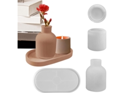 Moldes De Resina De Silicone - Ferramentas De Artesanato Flexíveis E Reutilizáveis