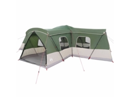 Barraca De Camping Vidaxl Verde Tafetá (680 X 510 X 210 Cm)
