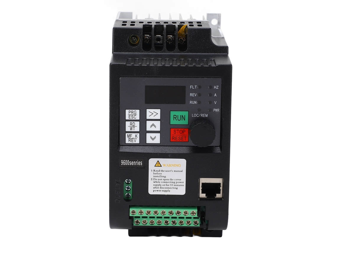 Conversor De Frequência Vetorial Micro 2.2kw 1ph 110v Para 3ph 0-220v Sunflare