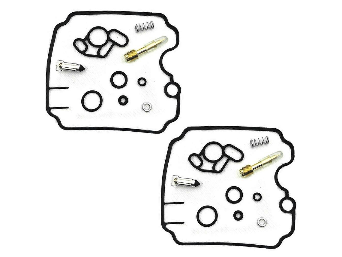 Para Yamaha Tdm850 Fzr1000 Trx850 Tdm 850 Fzr 1000 Moto Carburador Kit De Reparo Floating Needle Mixture Screw Conjunto